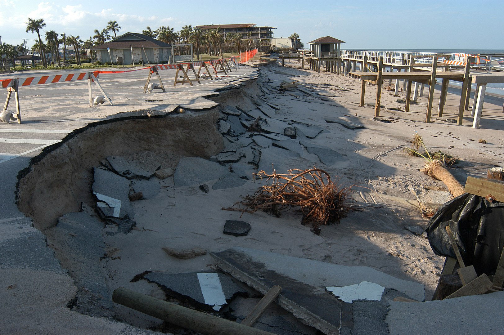 Vero Beach storm surge damage