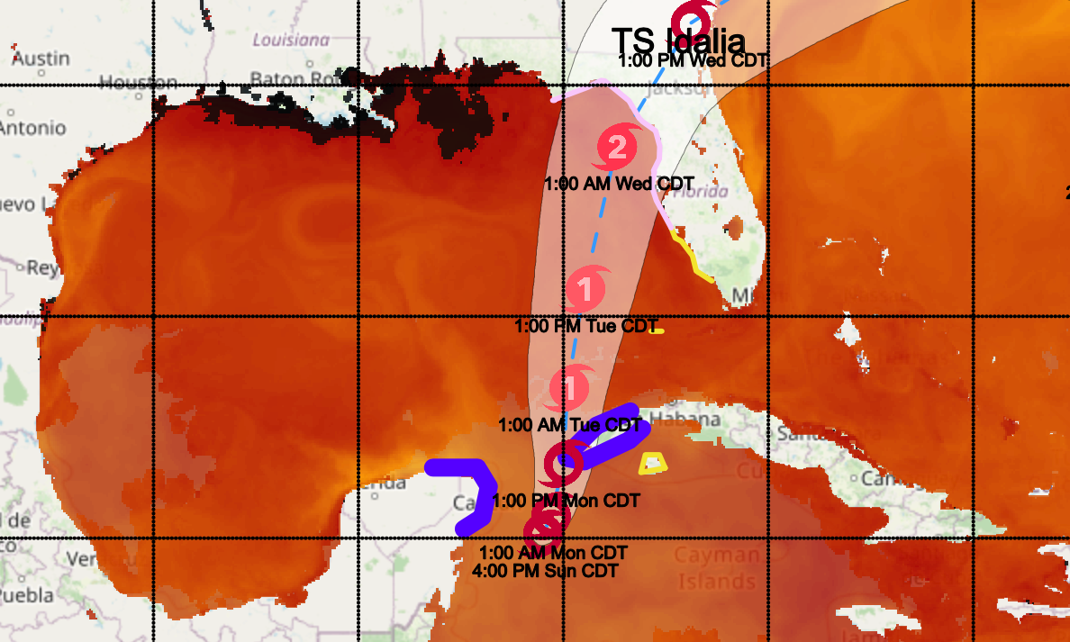 Tropical Storm Idalia Threatens Florida